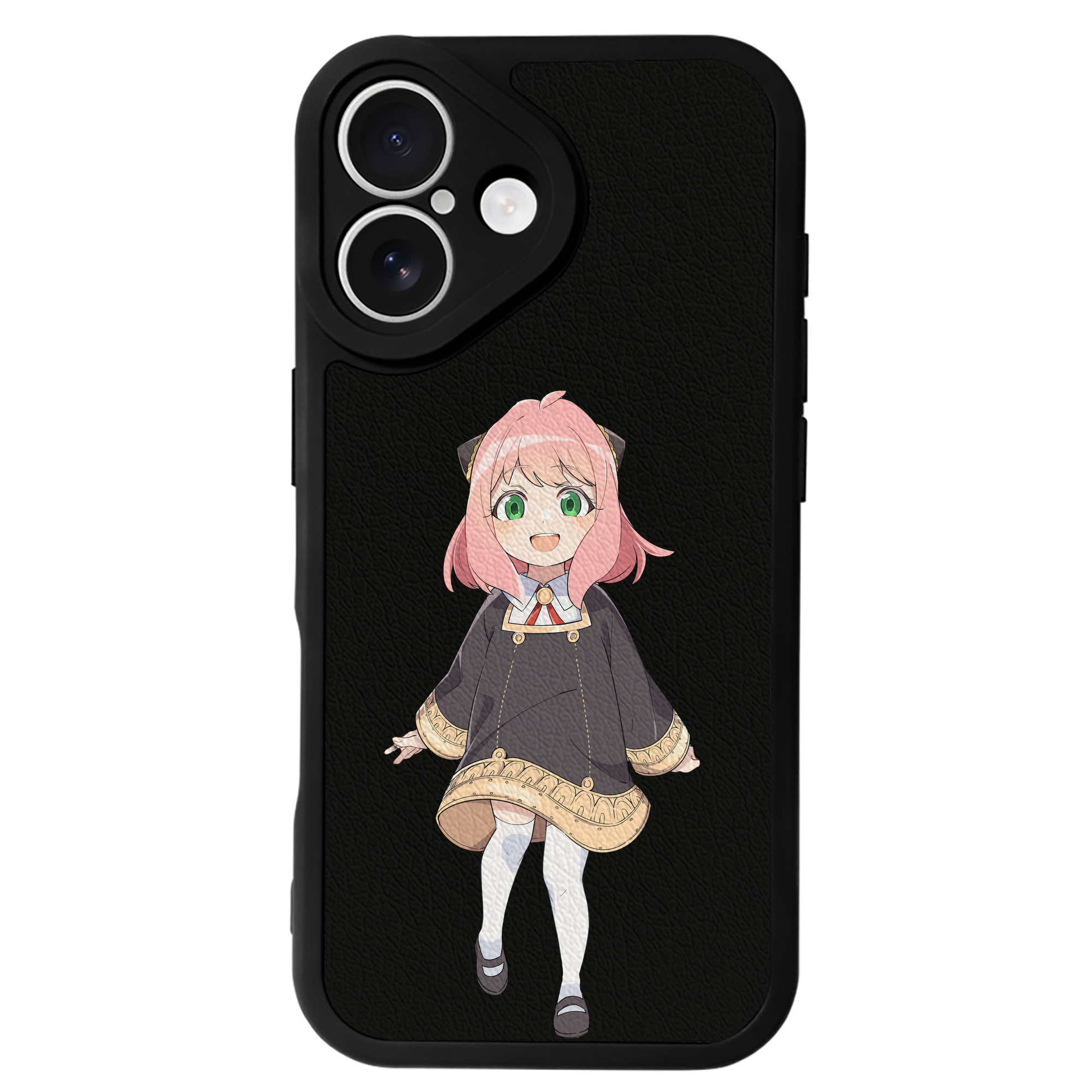 （画像用） SPY×FAMILY间谍家家酒 【iPhone 16シリーズ対応】シリコンスマホケース（レザー調） 材質：シリコン